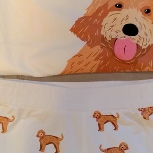 Adorable sz s goldendoodle pj/lounge set